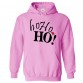 Funny Santa Christmas Gift Hoodie Ho Ho Ho